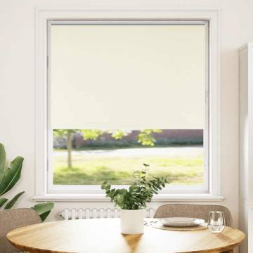 Roller Blind Blackout Off White 90x130 cm | Hipomarket