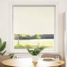  Roller Blind Blackout Off White 90x130 cm Fabric Width 85.7 cm Polyester Colour off white Size 90 x 130 cm 