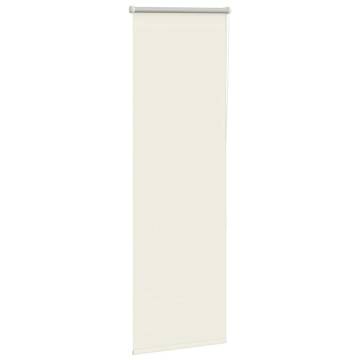 Roller Blind Blackout Off White 40x150 cm | Hipomarket UK