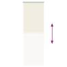 Roller Blind Blackout Off White 40x150 cm | Hipomarket UK