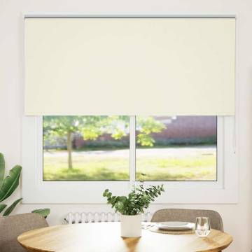 Roller Blind Blackout Off White 145x150 cm - Durable & Stylish