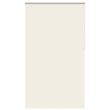 Roller Blind Blackout Off White 130x210 cm - Durable & Stylish