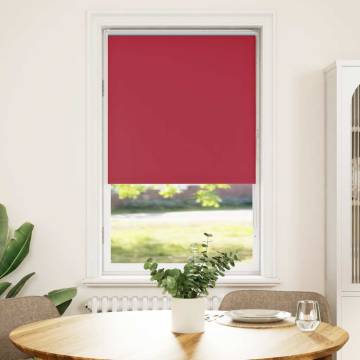 Roller Blind Blackout Red 65x150 cm - Stylish Privacy Solution