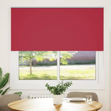 Roller Blind Blackout Red 160x150 cm - Stylish & Functional