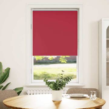 Roller Blind Blackout Red 75x175 cm - Durable & Stylish