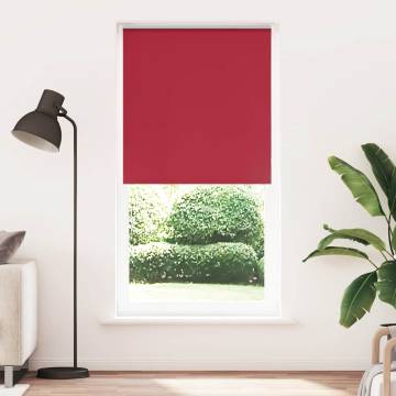 Roller Blind Blackout Red 90x210 cm - Stylish & Functional