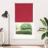  Roller Blind Blackout Red 90x210 cm Fabric Width 85.7 cm Polyester Colour red Size 90 x 210 cm 