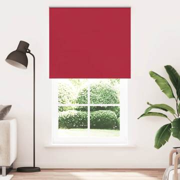 Roller Blind Blackout Red 125x210 cm - Stylish and Functional