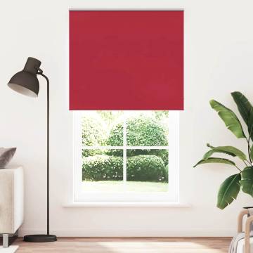 Roller Blind Blackout Red 135x230 cm - HipoMarket UK