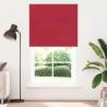  Roller Blind Blackout Red 135x230 cm Fabric Width 131.6 cm Polyester Colour red Size 135 x 230 cm 