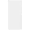  Roller Blind Blackout White 105x230 cm Fabric Width 100.7 cm Polyester Colour white Size 105 x 230 cm 