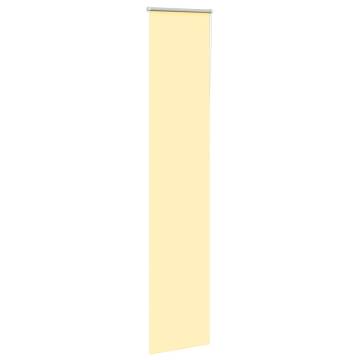 Yellow Blackout Roller Blind 55x210 cm | Hipomarket UK