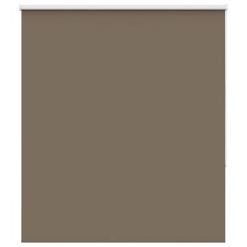 Roller Blind Blackout Coffee 120x130 cm - Hipomarket UK