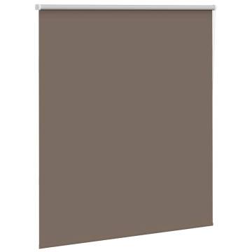 Roller Blind Blackout Coffee 120x130 cm - Hipomarket UK