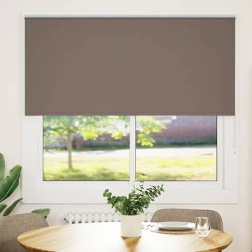 Roller Blind Blackout Coffee 155x175 cm | Hipo Market