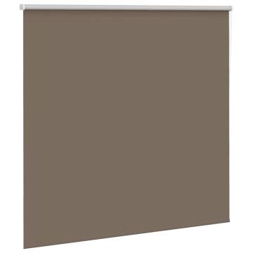 Roller Blind Blackout Coffee 155x175 cm | Hipo Market