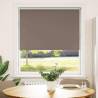  Roller Blind Blackout Coffee 95x150 cm Fabric Width 90.7 cm Polyester Colour coffee Size 95 x 150 cm 