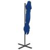 Cantilever Umbrella Azure Blue 250x250 cm - Stylish Shade