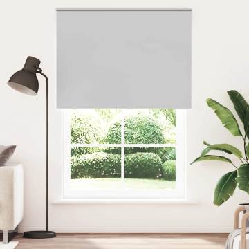 Light Grey Roller Blind Blackout 145x230 cm - Hipomarket