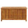 Garden Storage Box - Solid Acacia Wood | 113x50x58 cm