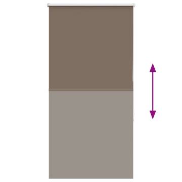 Roller Blind Blackout Coffee 85x175 cm - Stylish & Functional