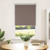  Roller Blind Blackout Coffee 85x130 cm Fabric Width 80.7 cm Polyester Colour coffee Size 85 x 130 cm 