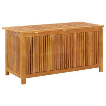 Garden Storage Box - Solid Acacia Wood | 113x50x58 cm