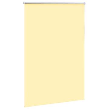 Yellow Blackout Roller Blind 90x175 cm - Durable & Stylish