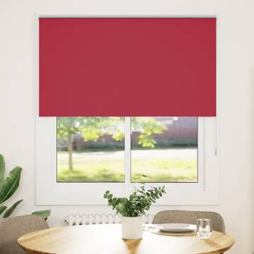 Roller Blind Blackout Red 135x130 cm - Stylish & Functional