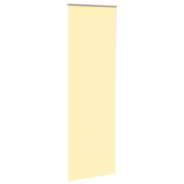 Yellow Blackout Roller Blind 65x210 cm | Stylish Privacy Solution