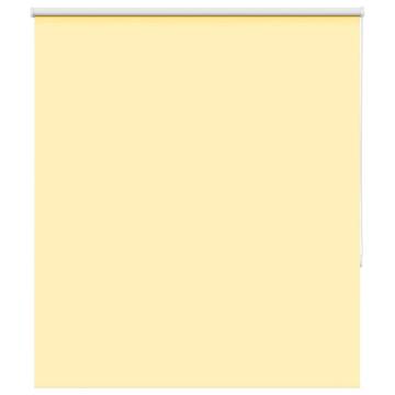 Yellow Blackout Roller Blind 125x175 cm for Privacy & Style