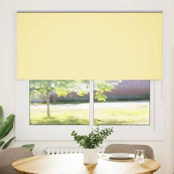 Yellow Blackout Roller Blind 150x175 cm | HipoMarket