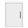 Garage Wall Cabinets 2 pcs - White Engineered Wood Storage