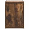 Garage Wall Cabinet Smoked Oak - Durable Engineered Wood Storage