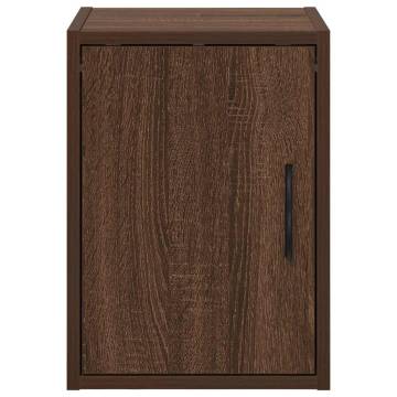 Garage Wall Cabinets 2 pcs - Brown Oak Engineered Wood