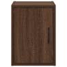 Garage Wall Cabinets 2 pcs - Brown Oak Engineered Wood