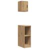 Garage Cabinets 2 pcs Artisan Oak Engineered Wood - Hipomarket