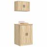 Garage Cabinets 2 pcs Sonoma Oak - Durable Storage Solution