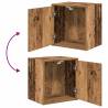 Garage Cabinets 2 pcs Old Wood - Stylish Storage Solution