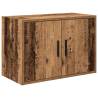 Garage Cabinets 2 pcs - Old Wood Engineered Wood Storage Solutions