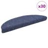  Stair Mats Self-adhesive 30 pcs Blue 56x17x3 cm Colour blue Size 56 x 17 x 3 cm Quantity in Package 30 