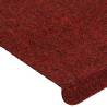 Self-Adhesive Stair Mats - 30 pcs Red | Hipomarket UK