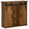 Hanging Cabinet HALDEN | 75x22.5x70 cm | Solid Pine