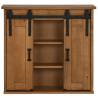 Hanging Cabinet HALDEN | 75x22.5x70 cm | Solid Pine