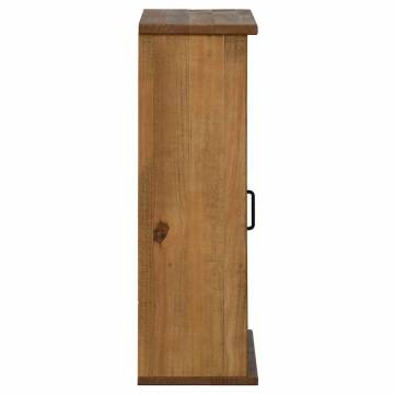 Hanging Cabinet HALDEN | 75x22.5x70 cm | Solid Pine