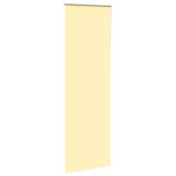 Yellow Blackout Roller Blind 70x230 cm - Durable & Stylish