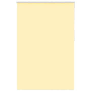 Yellow Blackout Roller Blind 145x230 cm - Durable & Stylish