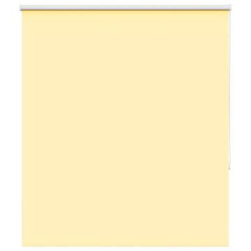 Yellow Blackout Roller Blind 140x130 cm - Stylish & Functional