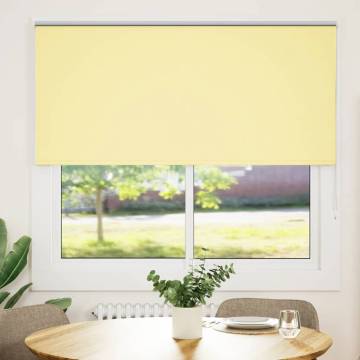 Yellow Blackout Roller Blind 150x130 cm – Privacy & Style