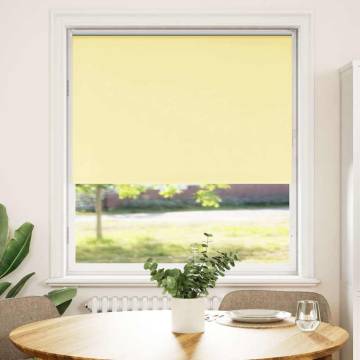 Yellow Blackout Roller Blind 90x150 cm - Stylish & Functional